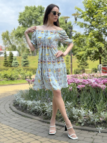 Платье мини CAT ORANGE модель 5774c Платье мини CAT ORANGE модель 5774c Фото