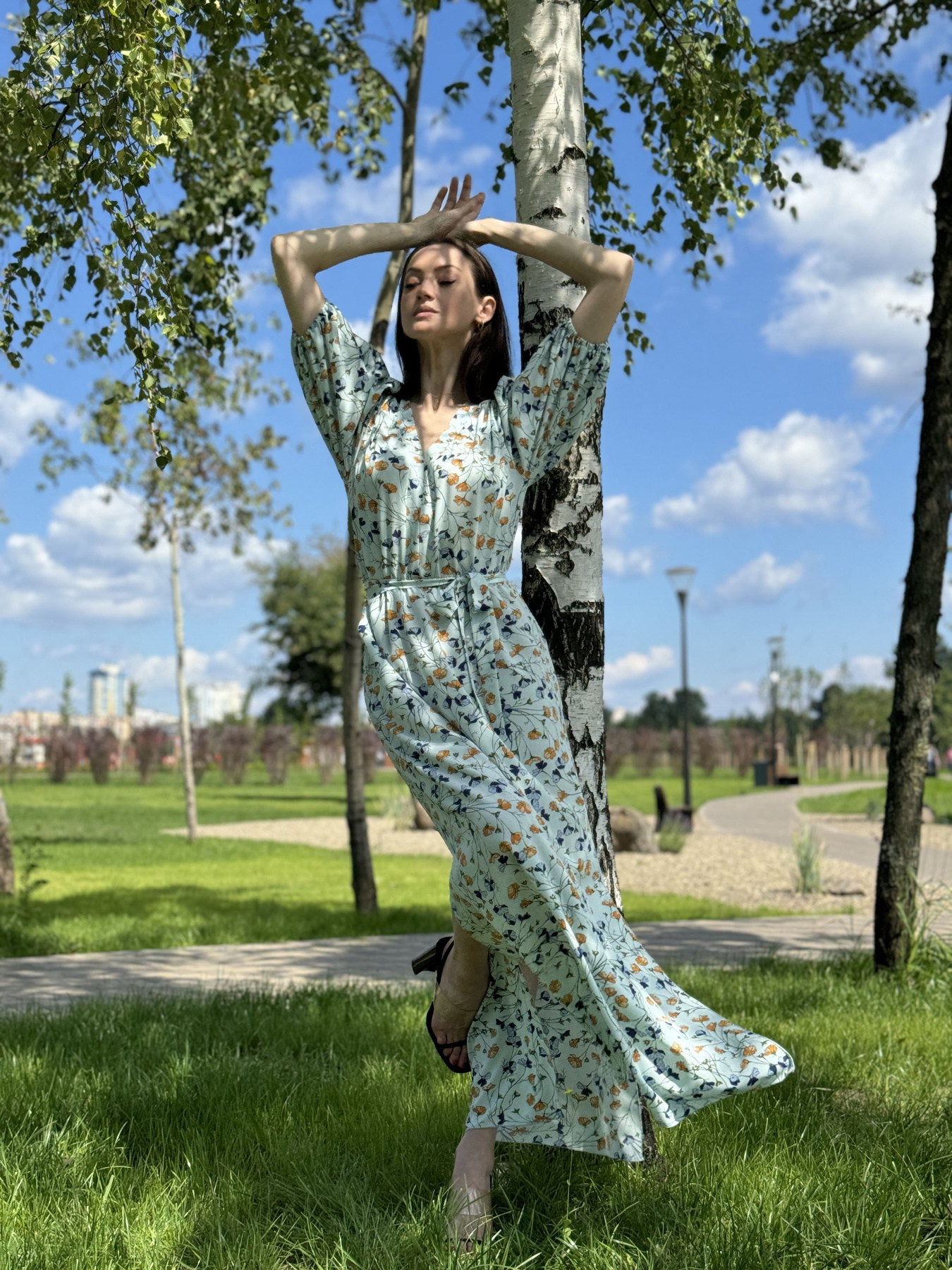 Платье макси CAT ORANGE модель 5780 Фото