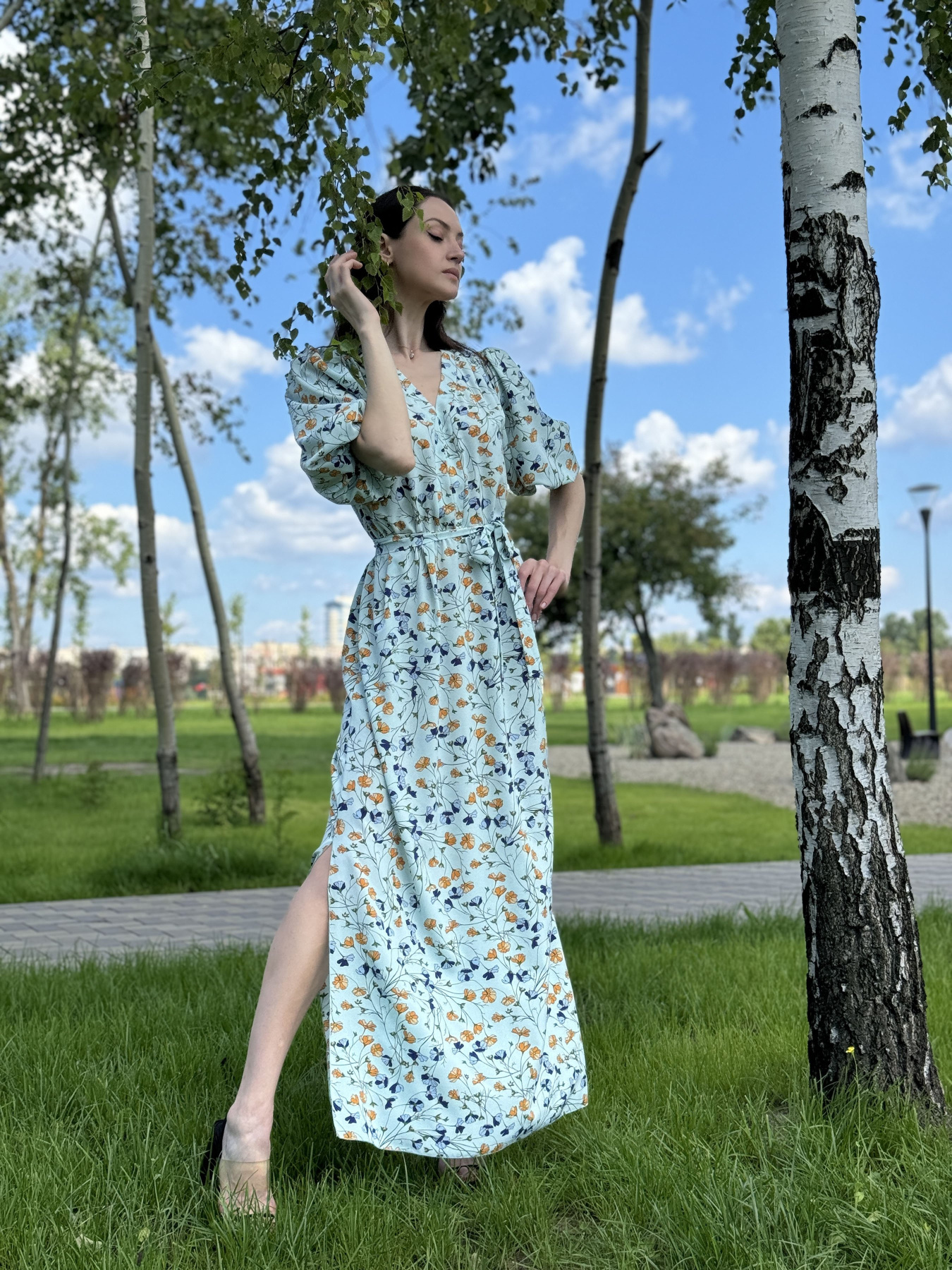 Платье макси CAT ORANGE модель 5780 Фото