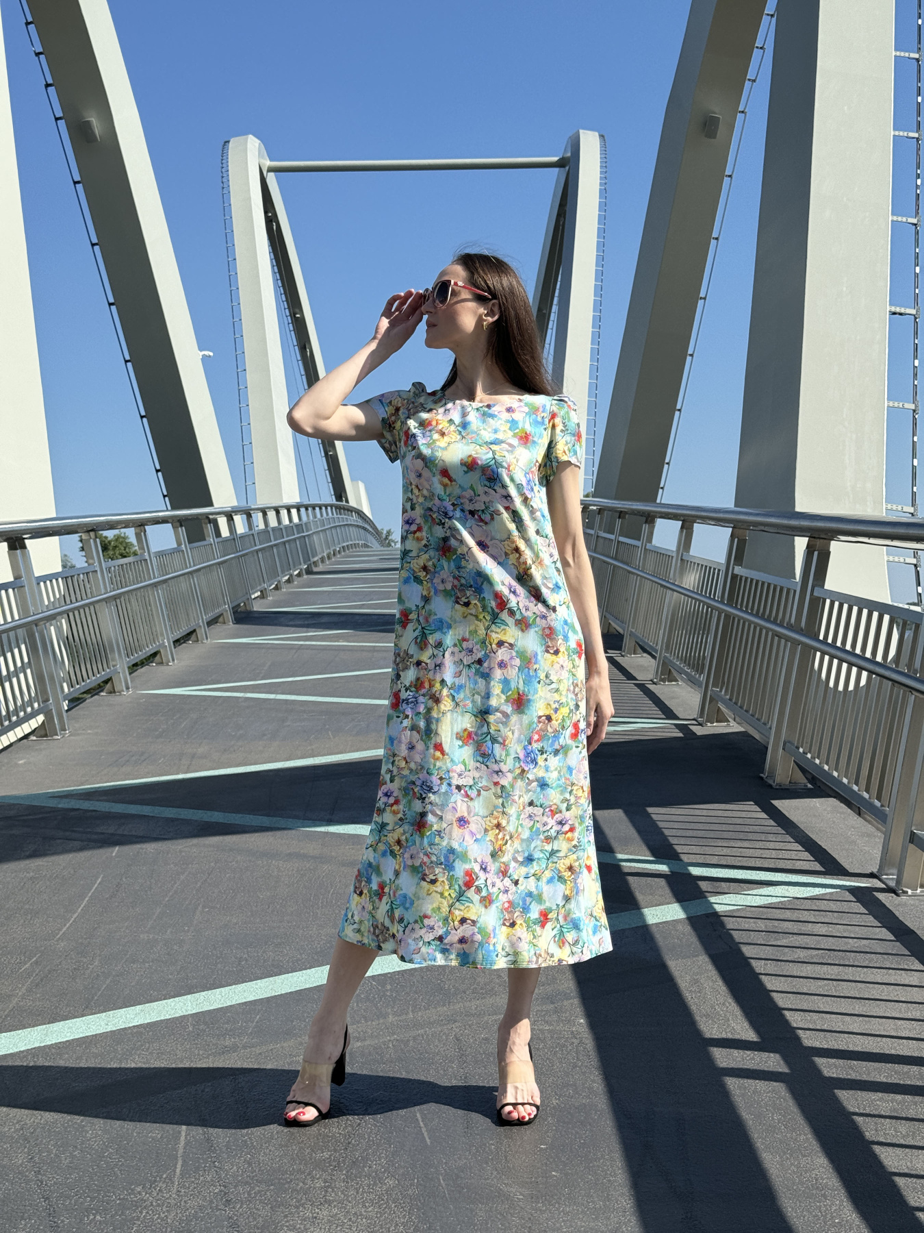 Платье макси CAT ORANGE модель 5781 Фото