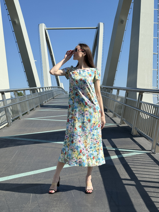 Платье макси CAT ORANGE модель 5781 Фото