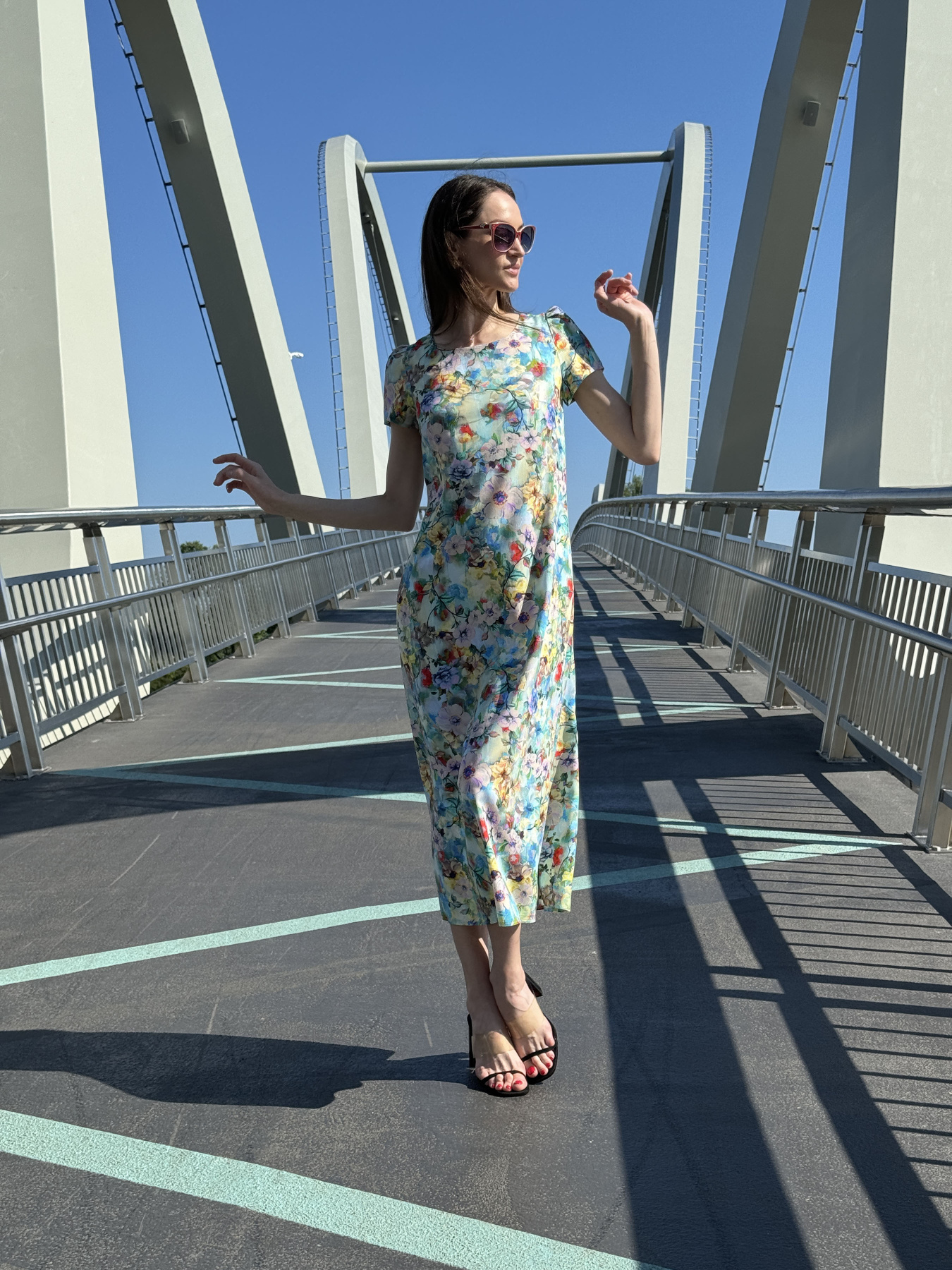 Платье макси CAT ORANGE модель 5781 Фото