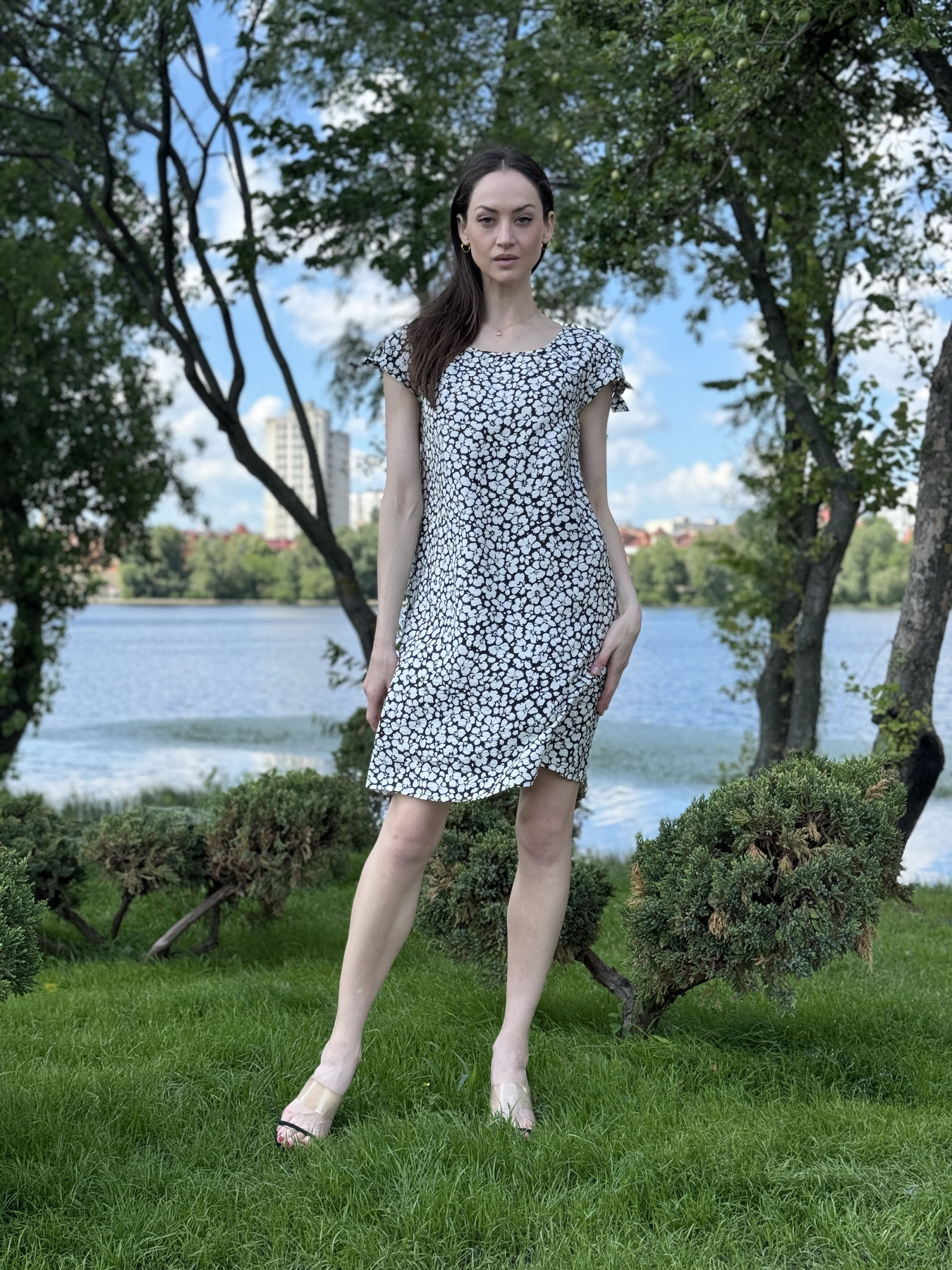 Платье мини CAT ORANGE модель 5782 Фото