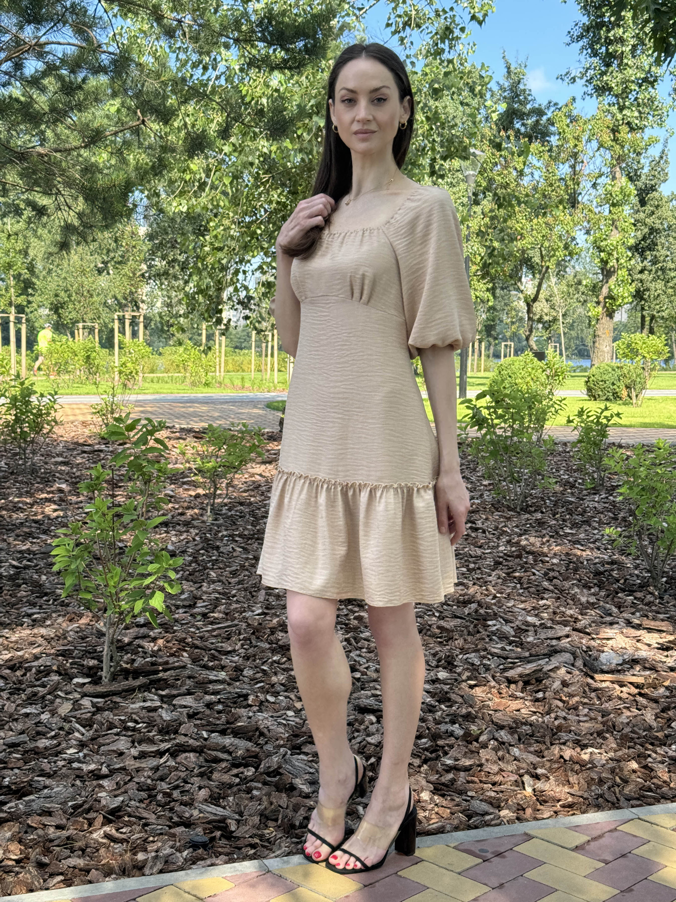 Платье мини CAT ORANGE модель 5783 Фото