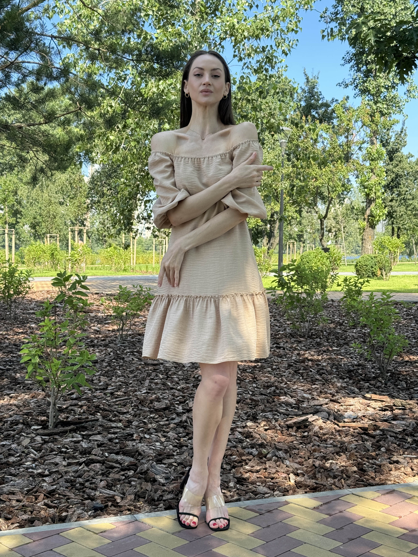 Платье мини CAT ORANGE модель 5783 Фото