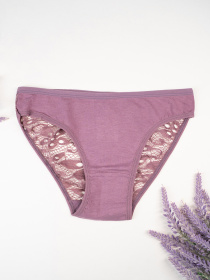 Трусы ISSA Plus модель BL2-576_темно_сиреневый Фото