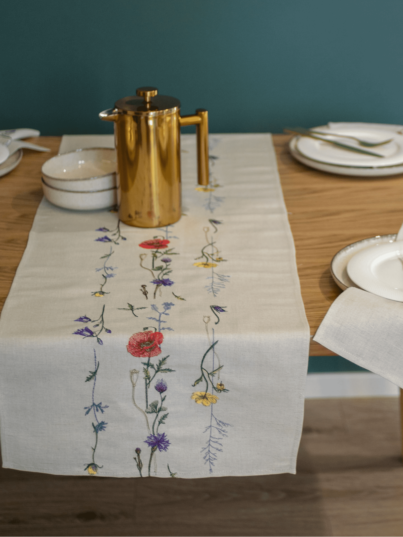 Доріжка "Польові квіти" Едельвіка модель 44-23-08 Доріжка "Польові квіти" Едельвіка модель 44-23-08 Фото