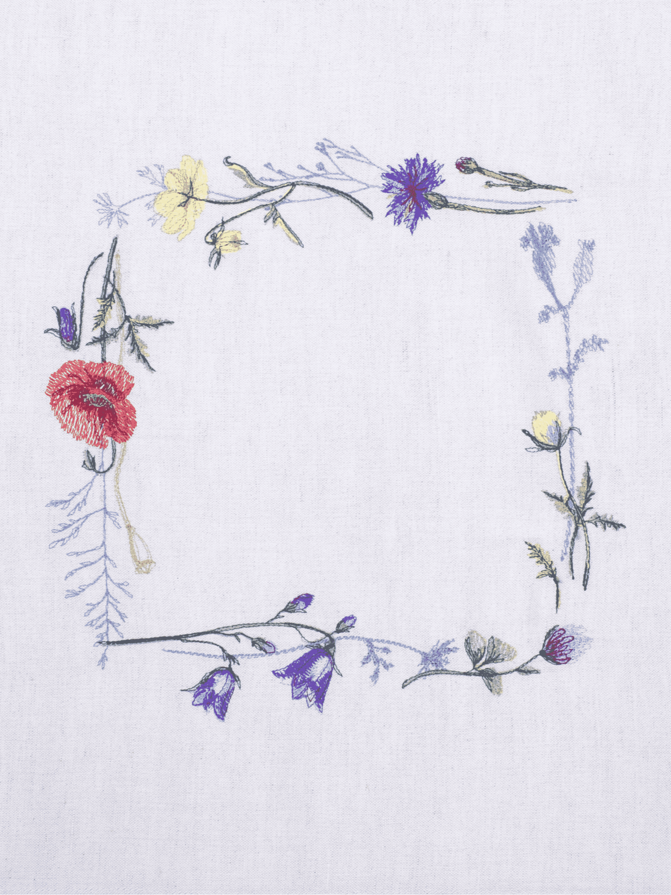 Серветка "Польові квіти" Едельвіка модель 41-23-08 Фото