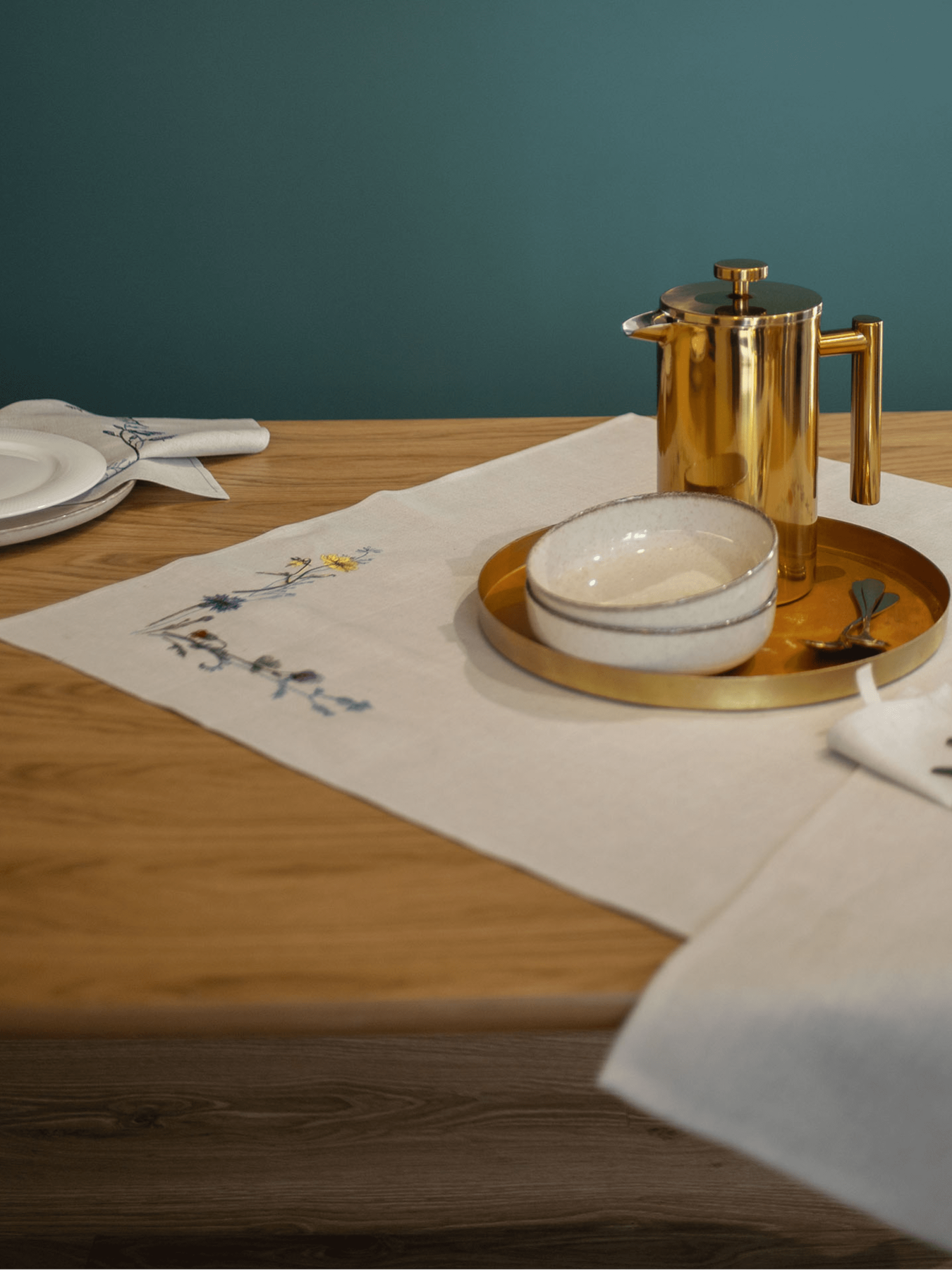 Серветка "Польові квіти" Едельвіка модель 43-23-08 Фото