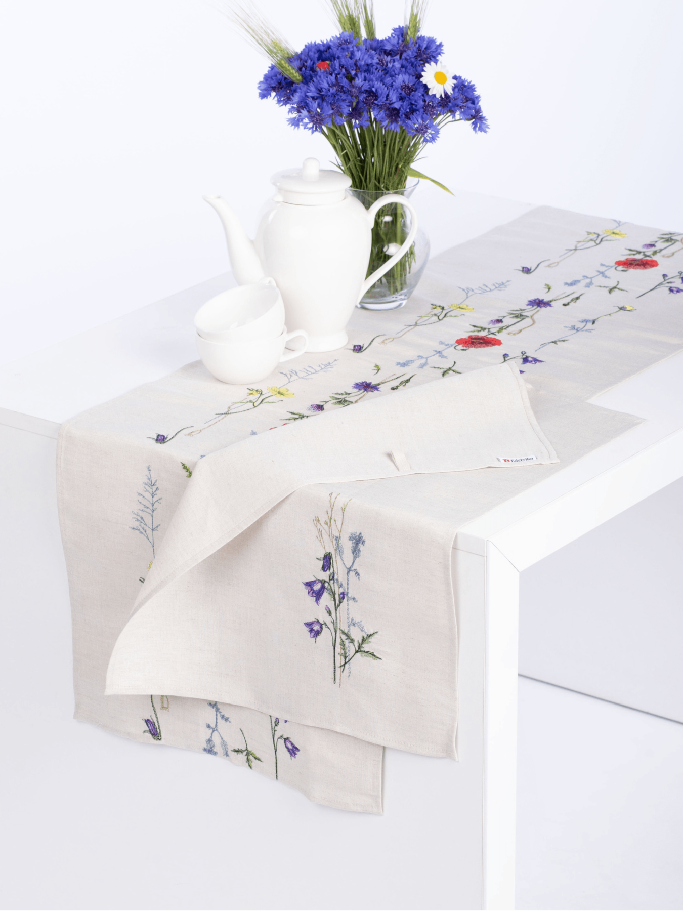 Рушник "Польові квіти" Едельвіка модель 42-23-08 Фото