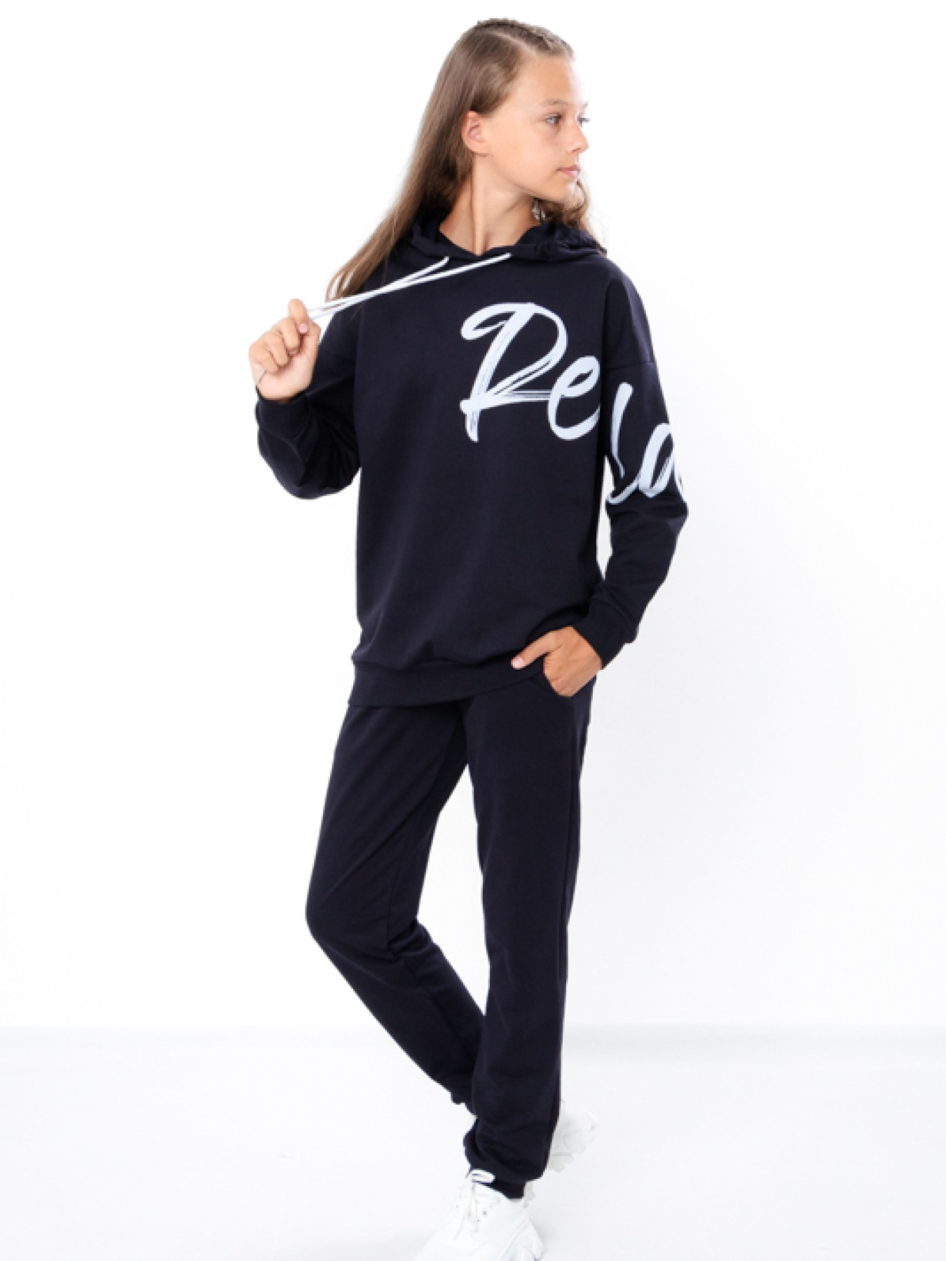 Повсякденний костюм Носи своє модель 6403-057-33-chornilxno-sinj Фото