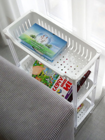 Этажерка 3-х-ярусная белая MBM MY HOME модель FH-05 WHITE Фото