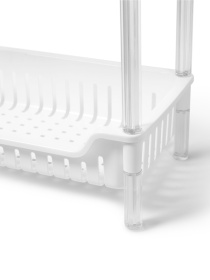 Этажерка 3-х-ярусная белая MBM MY HOME модель FH-05 WHITE Фото