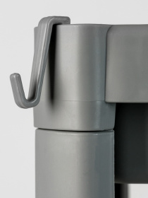 Этажерка 3-х-ярусная серая MBM MY HOME модель FH-22/3 GRAY Фото