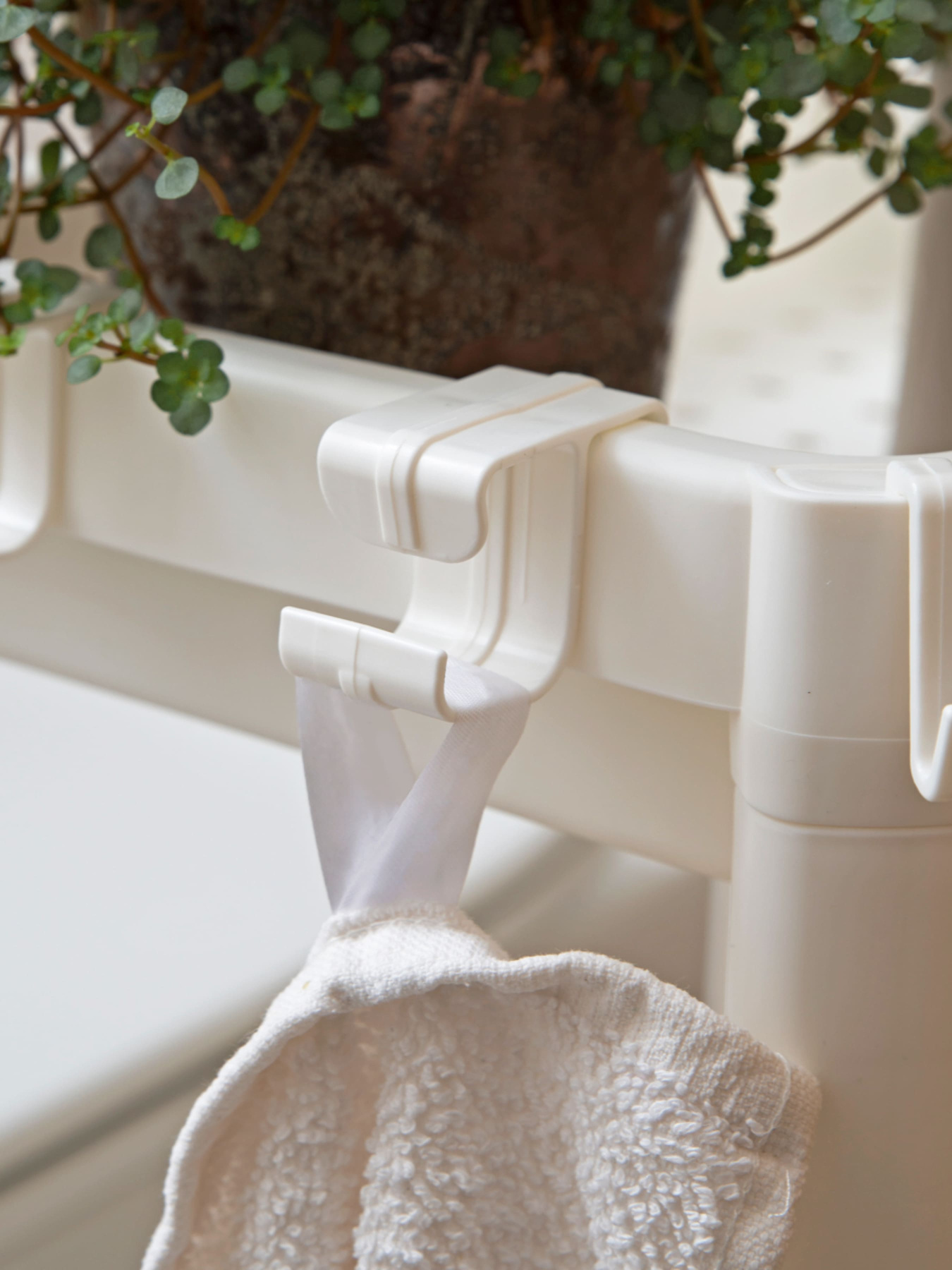 Етажерка 3-рівнева біла MBM MY HOME Модель FH-22/3 WHITE Фото