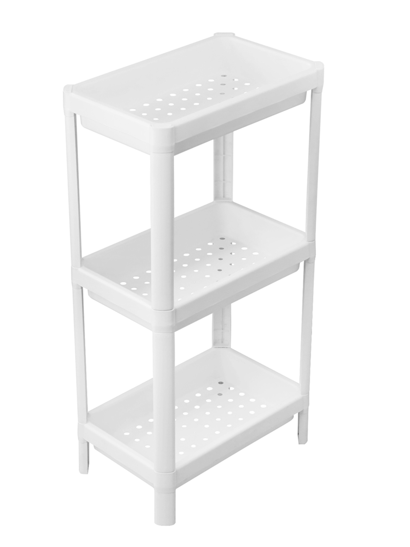 Етажерка 3-рівнева біла MBM MY HOME Модель FH-22/3 WHITE Фото