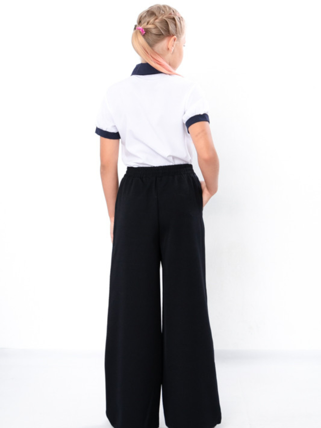 Штани палаццо Носи своє модель 10322-chornij Фото