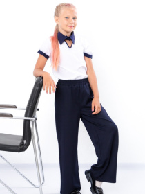 Брюки палаццо Носи своє модель 10322-chornilxno-sinj Фото