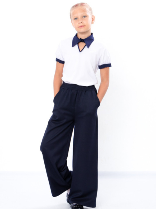 Брюки палаццо Носи своє модель 10322-chornilxno-sinj Фото