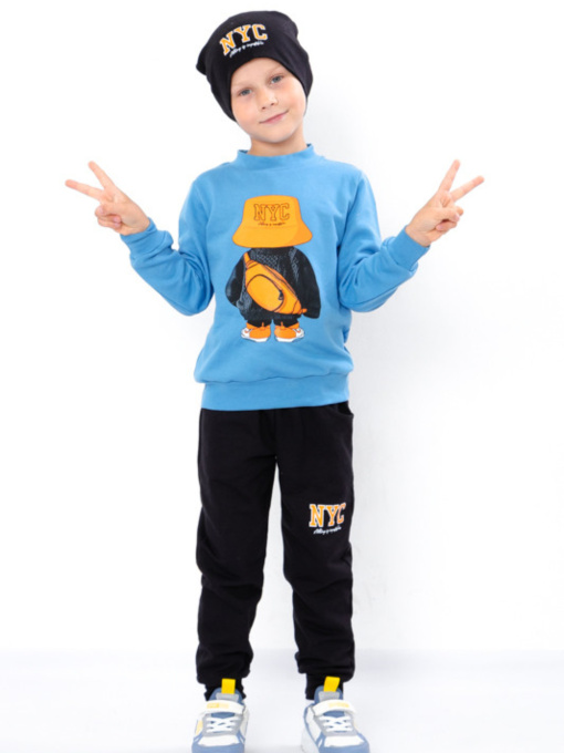 Повсякденний костюм Носи своє модель 6168-023-33-4-goluba-blakitx-strong Фото