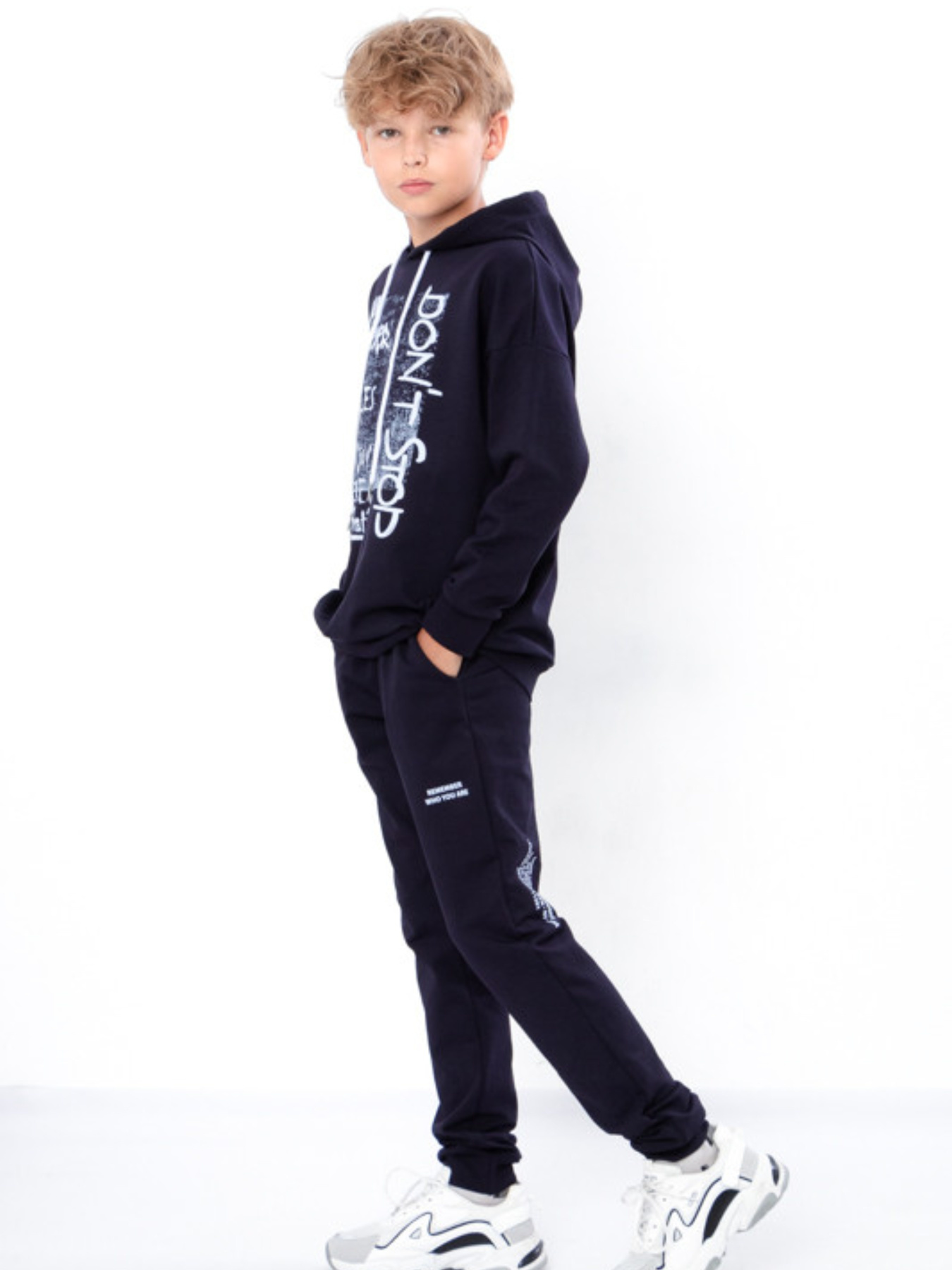 Спортивный костюм Носи своє модель 6425-057-33-chornilxno-sinj Спортивный костюм Носи своє модель 6425-057-33-chornilxno-sinj Фото