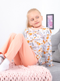 Піжама Носи своє Модель 6076-024-5-1-lisichki-persik Фото