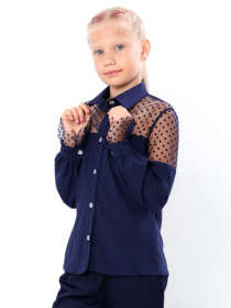 Блуза Носи своє модель 6294-066-chornilxno-sinj Фото