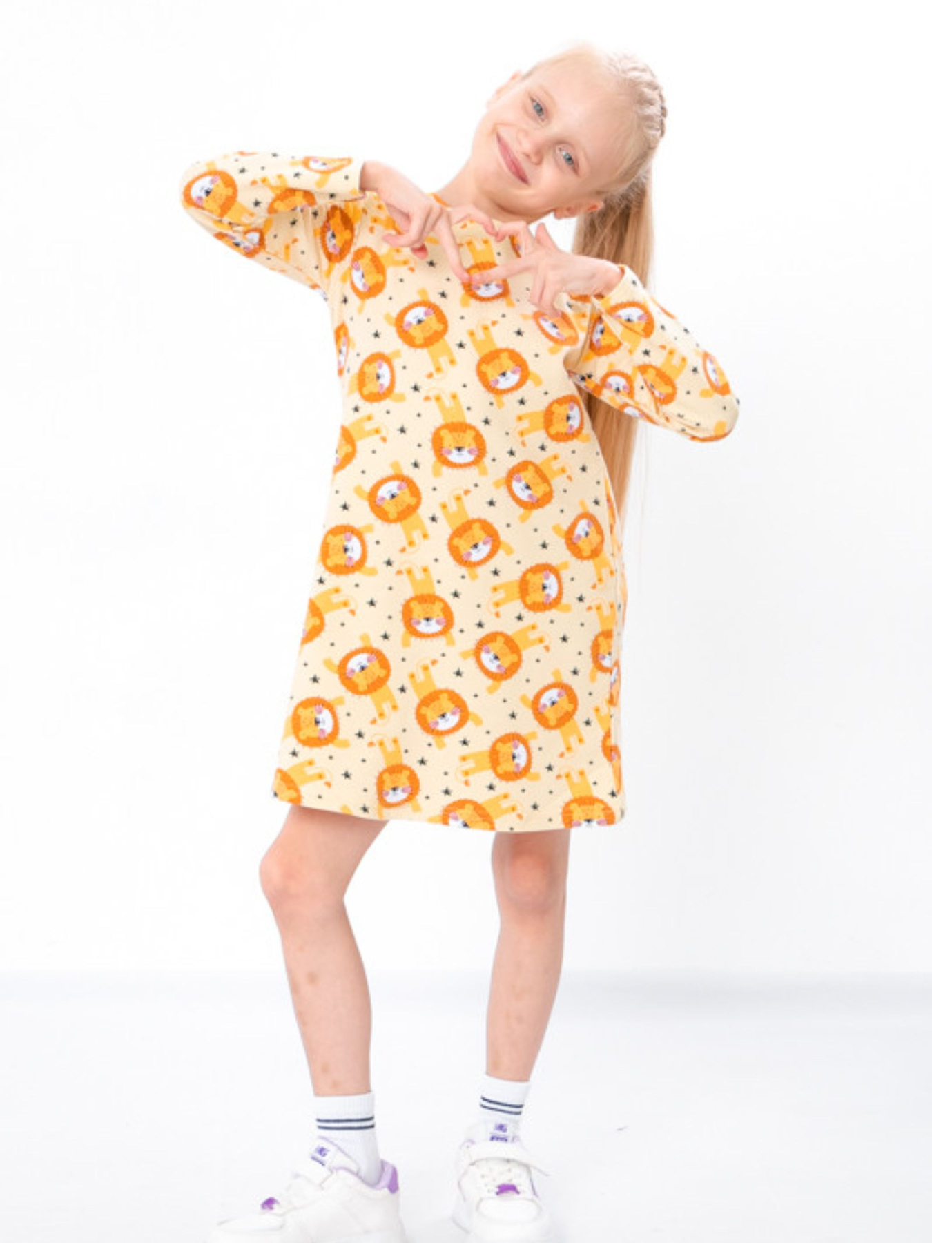 Платье мини Носи своє модель 6004-055-lev-svtlo-psochnij Фото