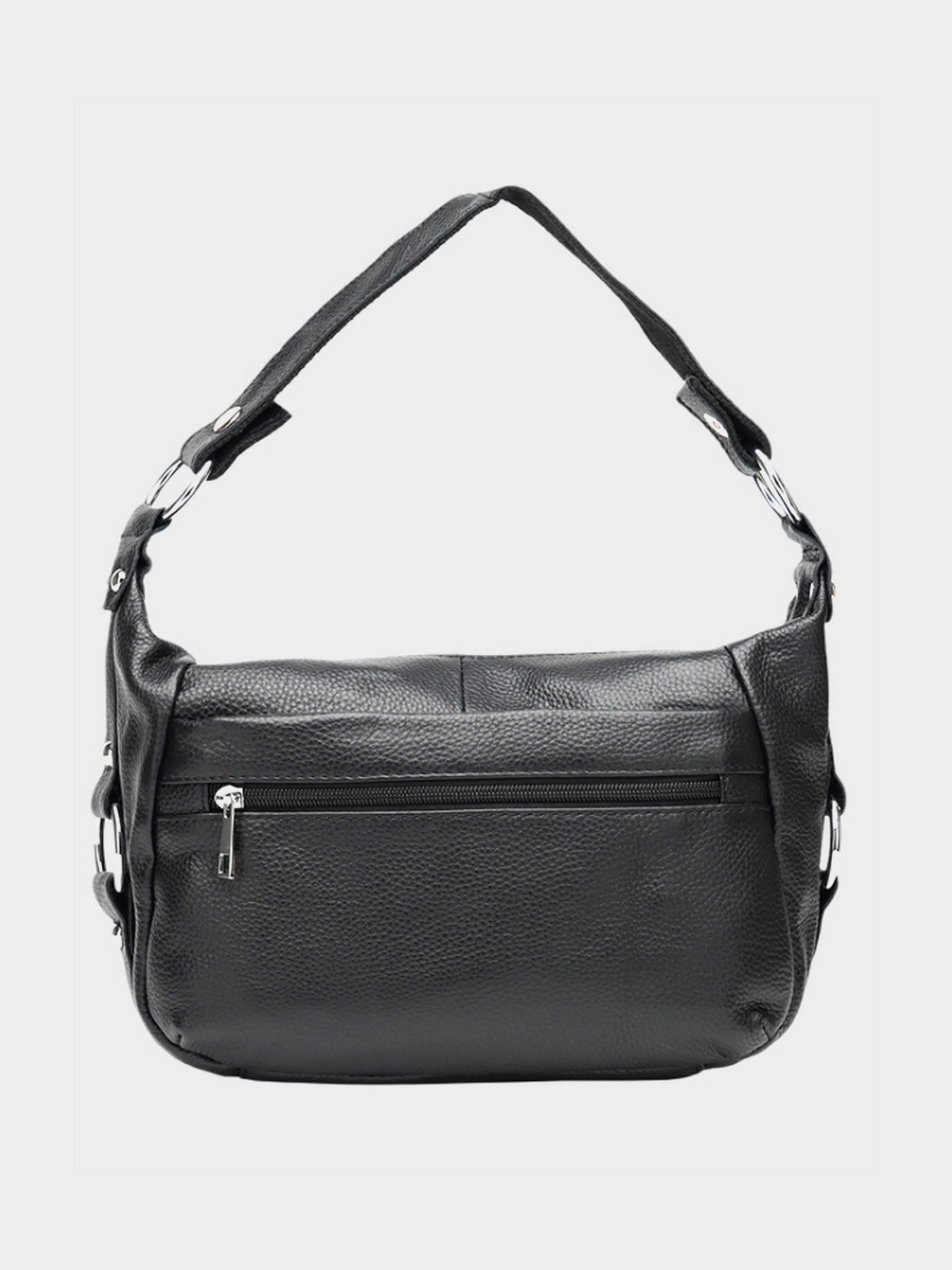 Сумка Borsa Leather модель K1131-black Фото