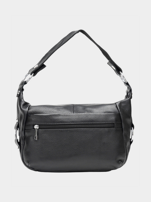 Сумка Borsa Leather модель K1131-black Фото