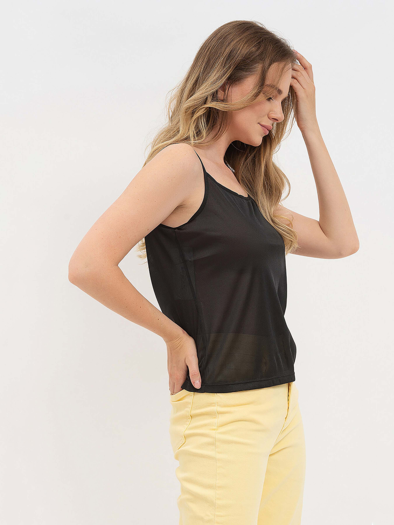 Майка Lesia модель LSBlackSHRTWLS Фото