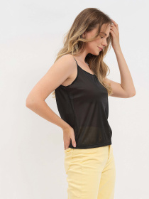 Майка Lesia модель LSBlackSHRTWLS Майка Lesia модель LSBlackSHRTWLS Фото