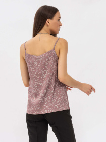 Майка Lesia модель Grayan02BrownSHRTWLS Фото