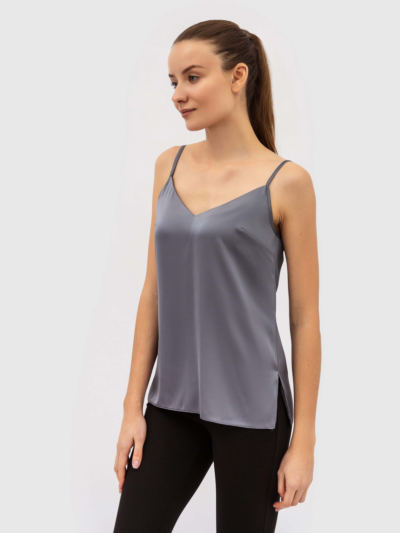 Майка Lesia модель MavraGraySHRTWLS Фото