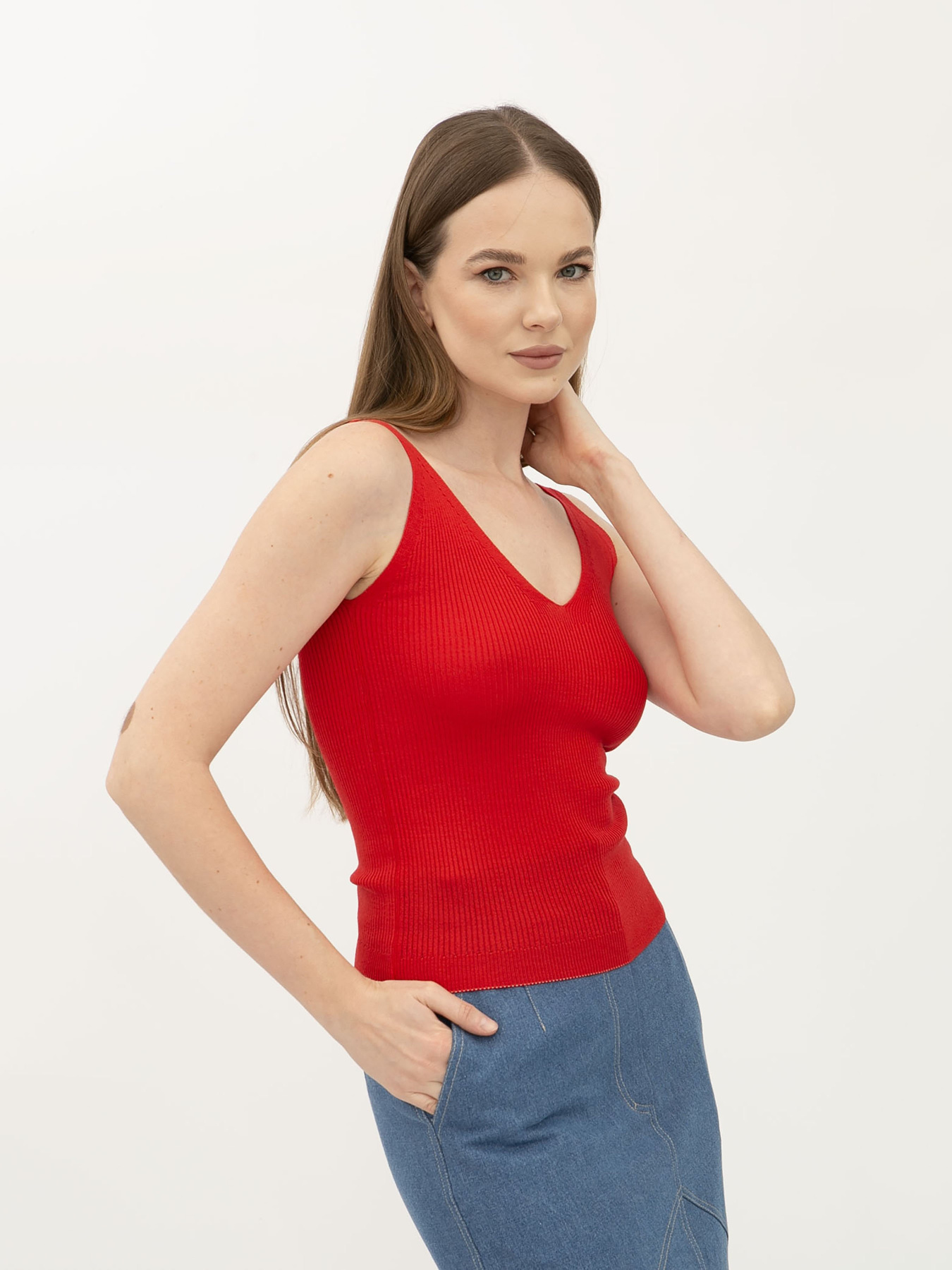 Майка Lesia модель 24100506RedSHRTWLS Фото