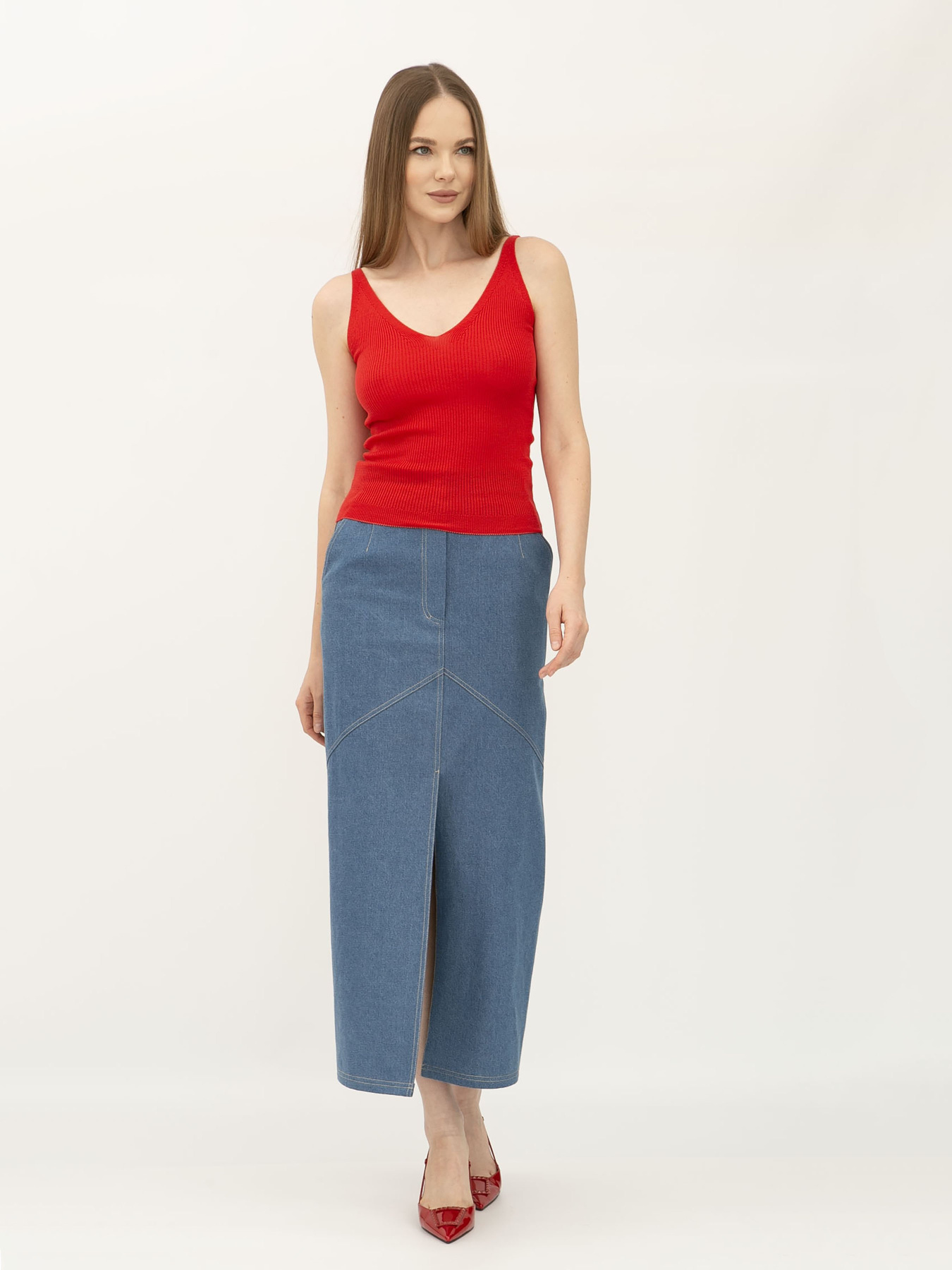 Майка Lesia модель 24100506RedSHRTWLS Фото