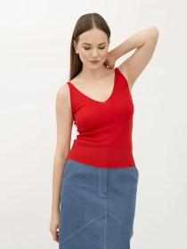 Майка Lesia модель 24100506RedSHRTWLS Майка Lesia модель 24100506RedSHRTWLS Фото