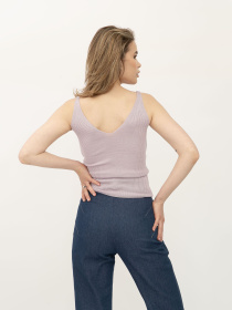 Майка Lesia модель 24100504LilacSHRTWLS Майка Lesia модель 24100504LilacSHRTWLS Фото