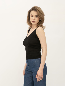 Майка Lesia модель 24100502BlackSHRTWLS Фото