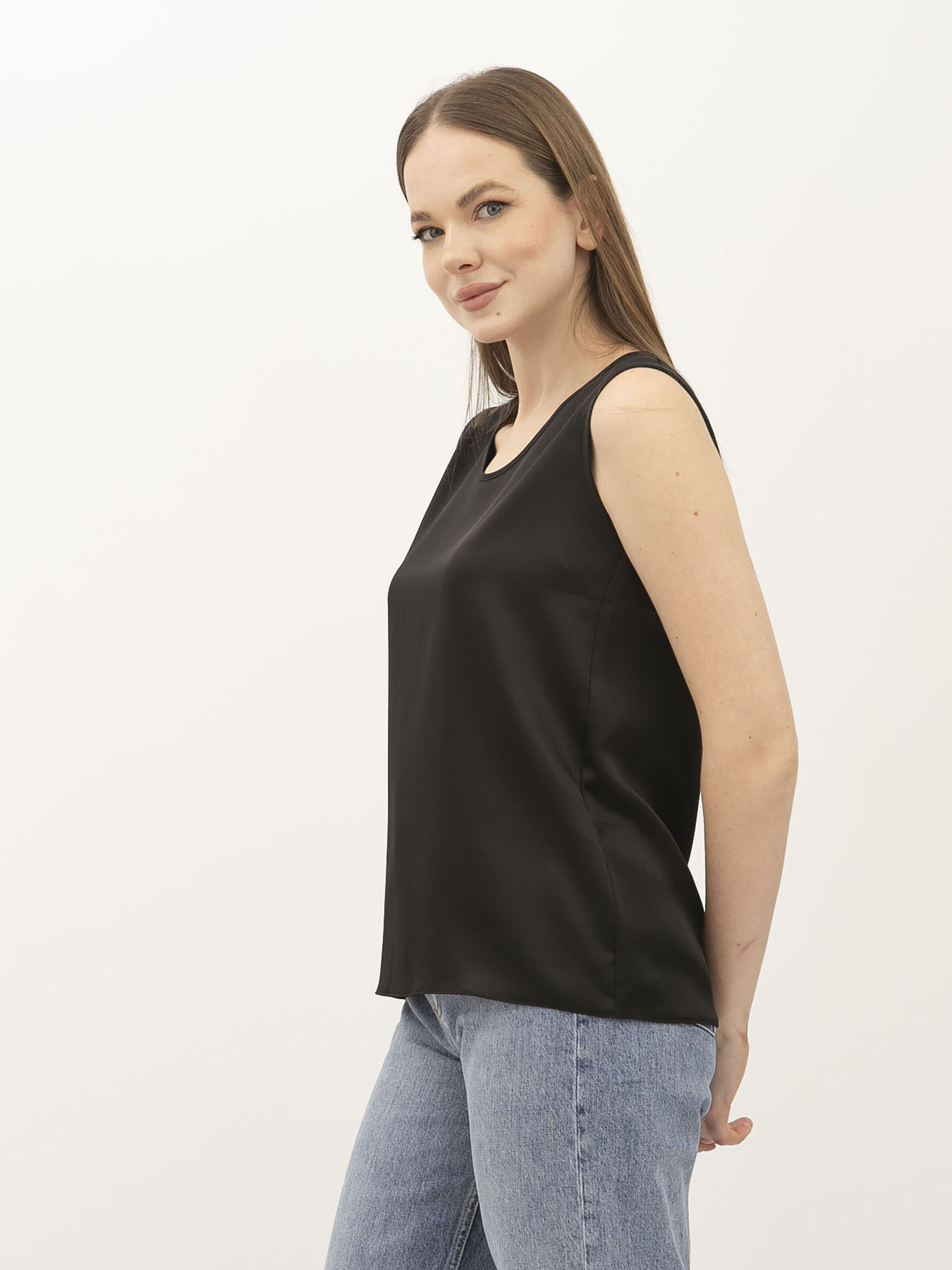 Майка Lesia модель Donato05BlackSHRTWLS Фото