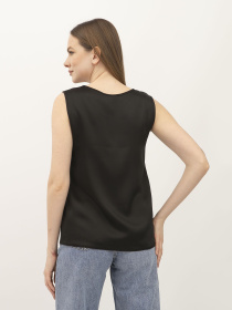 Майка Lesia модель Donato05BlackSHRTWLS Майка Lesia модель Donato05BlackSHRTWLS Фото