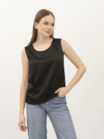 Майка Lesia модель Donato05BlackSHRTWLS Майка Lesia модель Donato05BlackSHRTWLS Фото