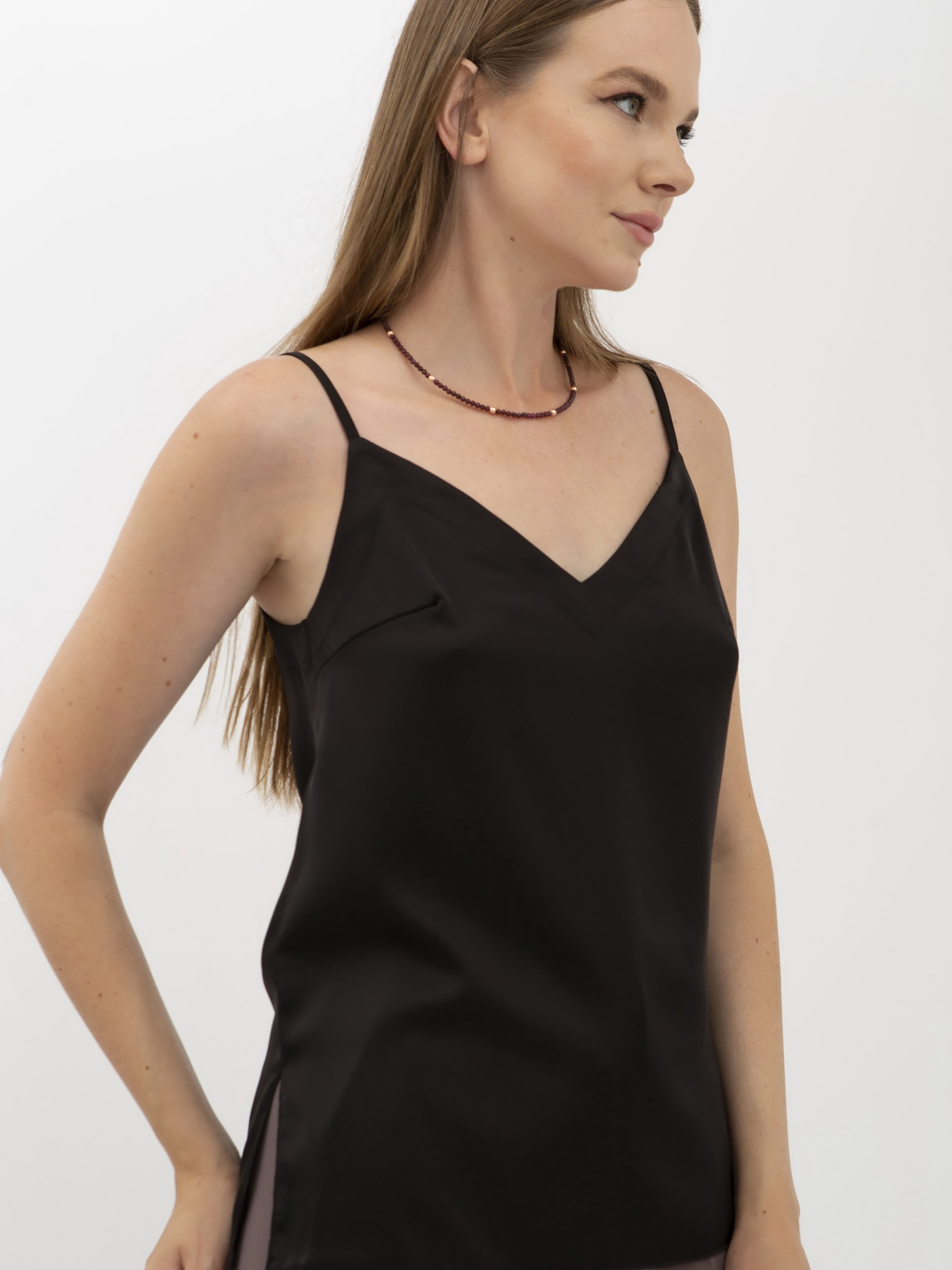 Майка Lesia модель Marcus5001BlackSHRTWLS Фото