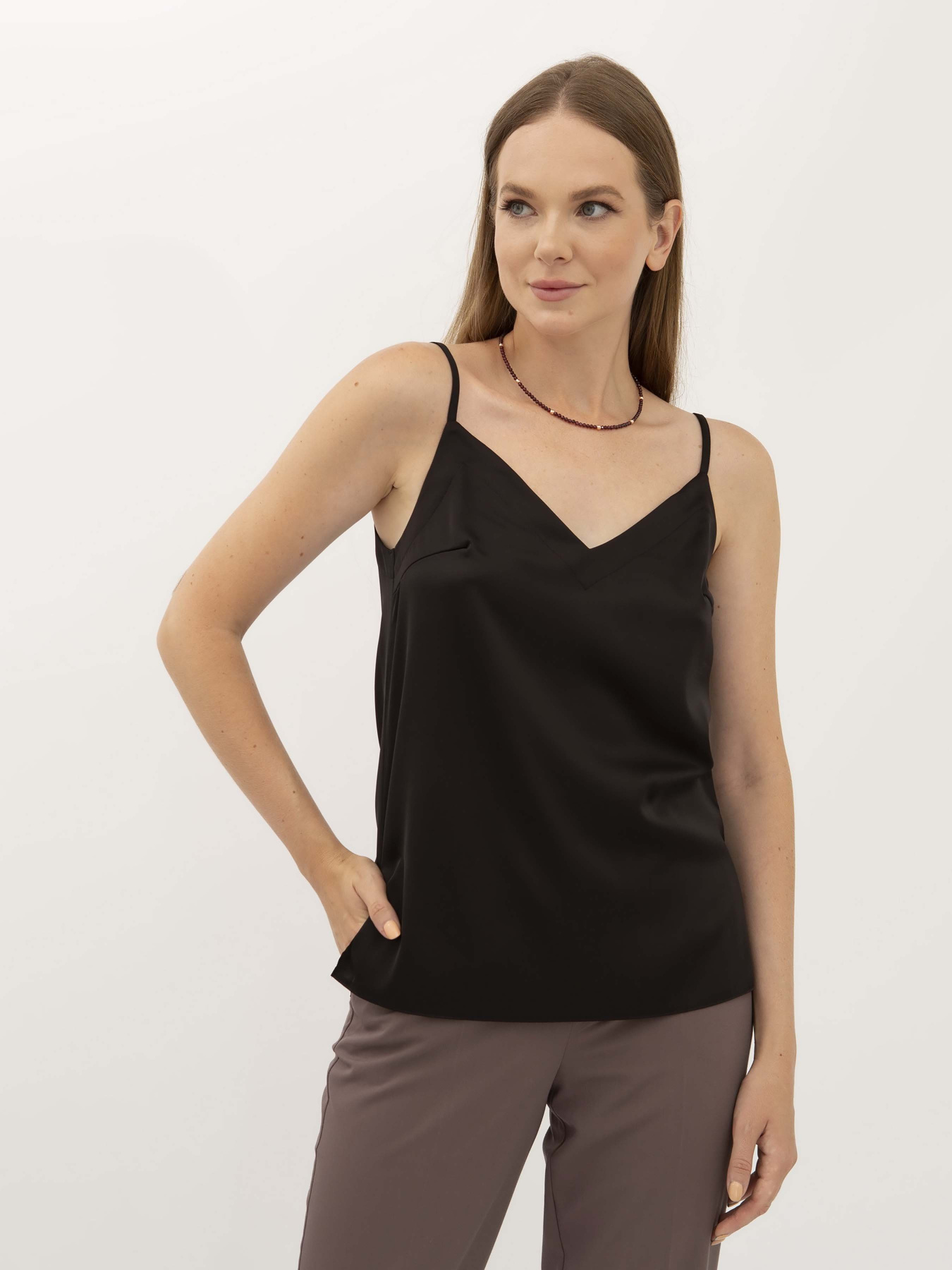 Майка Lesia модель Marcus5005BlackSHRTWLS Фото