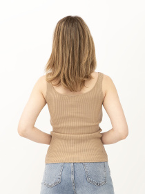 Майка Lesia модель 24100403BeigeSHRTWLS Фото