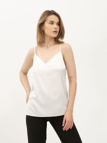 Майка Lesia модель Marcus5004MilkSHRTWLS Фото