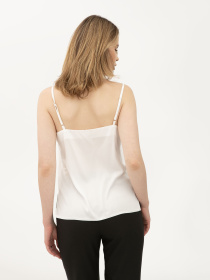 Майка Lesia модель Shaina02MilkSHRTWLS Фото