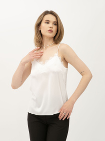 Майка Lesia модель Shaina02MilkSHRTWLS Фото
