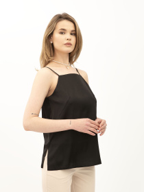 Майка Lesia модель Fokazi03BlackSHRTWLS Майка Lesia модель Fokazi03BlackSHRTWLS Фото