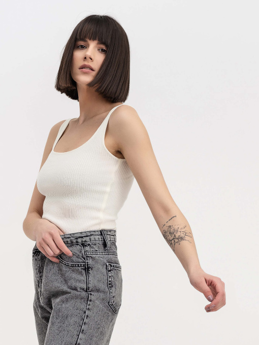 Майка Lesia модель 2210041BMilkSHRTWLS Фото